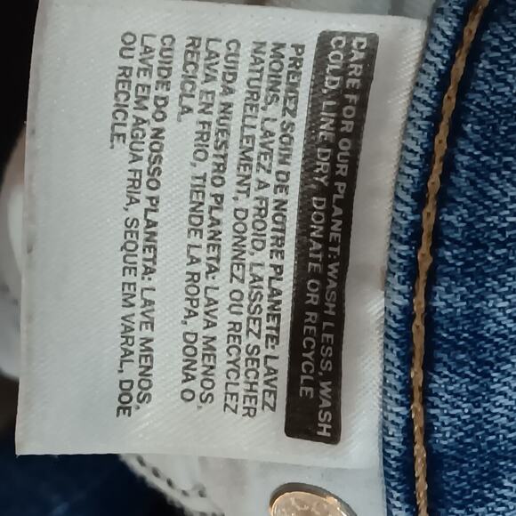 Levis 311 Shaping Skinny Ankle Women's Size 30 Waist x 40 Length Zip Pre-owned - Picture 10 of 11